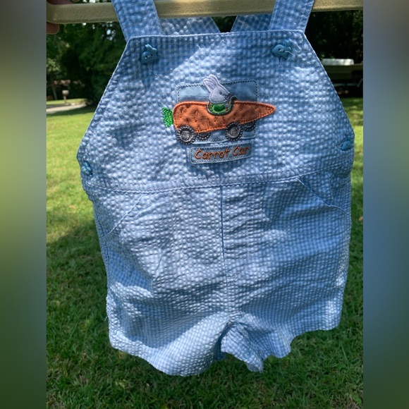 Baby boys smocked Easter jumper - Picture 3 of 7